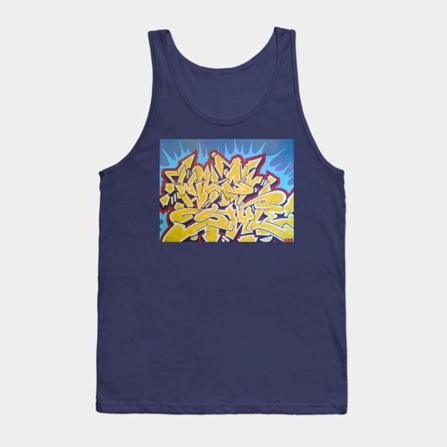 WildStyle graffiti Tank Top by Afuphilly